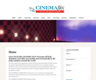 CinemaflixDistribution.com(CinemaFlix Distribution) Screenshot