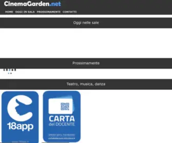 Cinemagarden.net(Rende (CS)) Screenshot