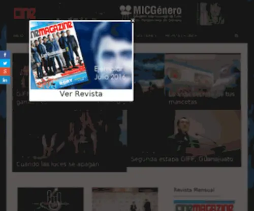 Cinemagazine.com.mx(Cinemagazine) Screenshot
