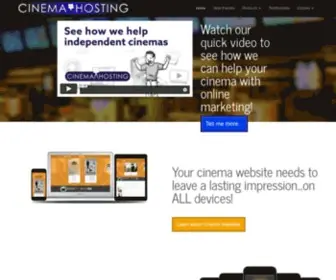 Cinemahosting.com(Cinema Hosting) Screenshot