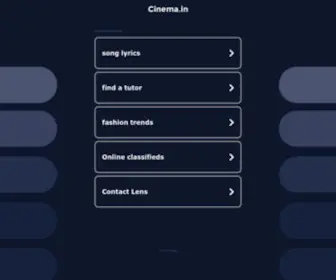 Cinema.in(Cinema) Screenshot