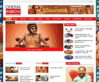 Cinemainbox.com(Tamil Cinema Events) Screenshot