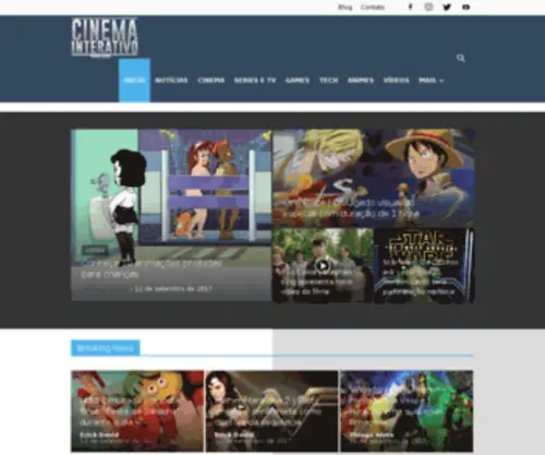 Cinemainterativo.com(Cinema interativo) Screenshot