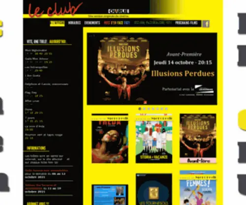 Cinemaleclub.com(LE CLUB) Screenshot