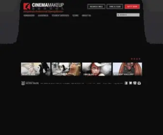 Cinemamakeup.com(Cinema Makeup School in Hollywood) Screenshot