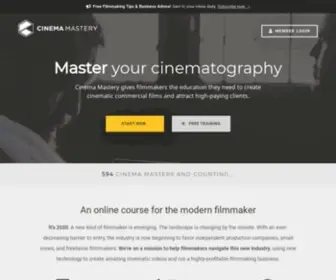 Cinemamastery.com(Cinema Mastery) Screenshot