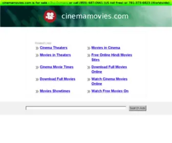 Cinemamovies.com(The Leading Movie Cinema Site on the Net) Screenshot