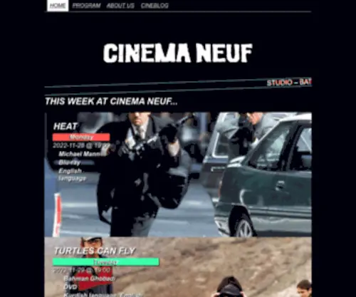Cinemaneuf.no(Default Site) Screenshot