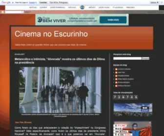 Cinemanoescurinho.com.br(Cinemanoescurinho) Screenshot