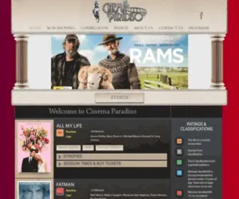 Cinemaparadiso.com.au(Cinemaparadiso) Screenshot