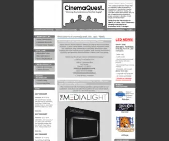 Cinemaquestinc.com Screenshot