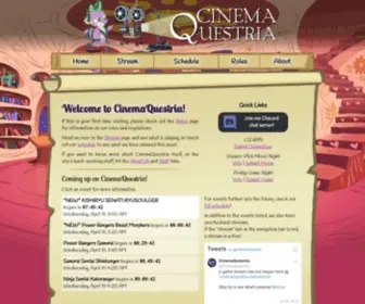 Cinemaquestria.com(CinemaQuestria) Screenshot