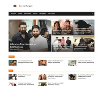 Cinemarangam.com(Home) Screenshot