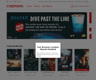Cinemark.com(Movie Information) Screenshot