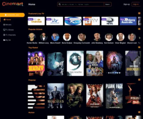 Cinemart.uk(Default page) Screenshot