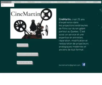 Cinemartin.org(Martin Chateauvert) Screenshot