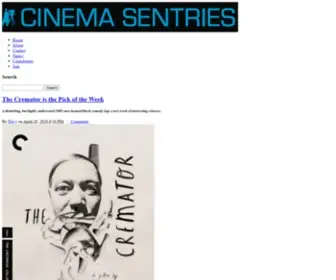 Cinemasentries.com(Cinema Sentries) Screenshot