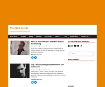 Cinemashed.com(Cinema shed) Screenshot