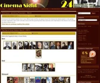 Cinemasight.com(Looking at Film from Every Angle) Screenshot