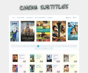 Cinemasubtitles.com(English subtitles for Telugu Movies/Cinema) Screenshot