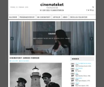 Cinemateket-Trondheim.no(Vi gir deg filmhistorien) Screenshot