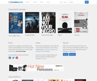Cinematerial.com(#1 Movie Poster Database) Screenshot