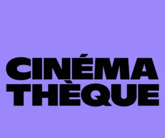 Cinematheque-Leipzig.de(Cinémathèque) Screenshot