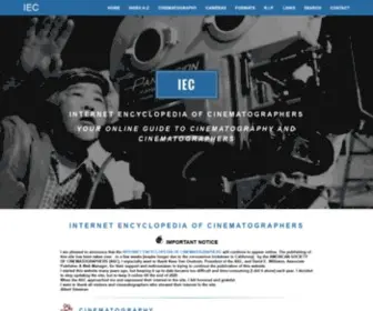 Cinematographers.nl(Cinematographers) Screenshot