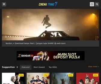 Cinematrans7.com(Nonton Film Streaming Bioskop Online Movie Subtitle Indonesia) Screenshot