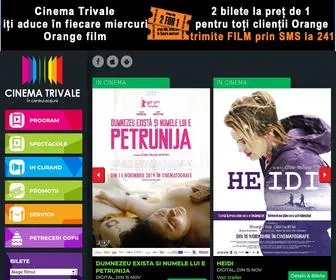 Cinematrivale.ro(Cinema Trivale) Screenshot