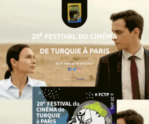 Cinematurc.com(FCTPFestival du Cinéma de Turquie à Paris) Screenshot