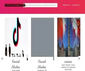 Cinemavoyage.com(Blog & Magazine) Screenshot