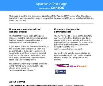 Cinemax.kz(Apache HTTP Server Test Page) Screenshot