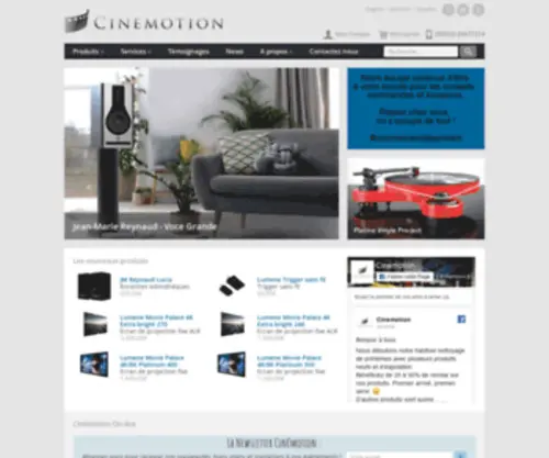 Cinemotion.biz(Cinémotion) Screenshot