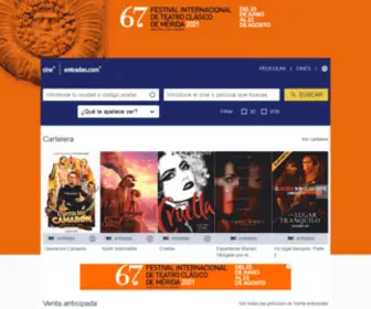 Cinentradas.com(Compra entradas de cine online) Screenshot