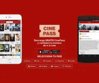 Cinepass.co(Todas las carteleras de tus cines favoritos en un mismo sitio. Trailers) Screenshot