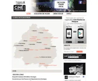 Cinepassion-Dordogne.com(Le site officiel des cinÃ©mas CinÃ©) Screenshot