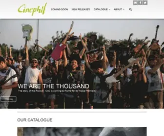 Cinephil.com(HOME) Screenshot