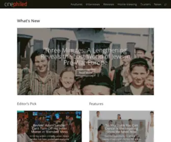 Cinephiled.com(Home) Screenshot