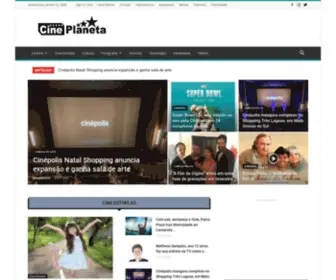 Cineplaneta.com.br(Home) Screenshot