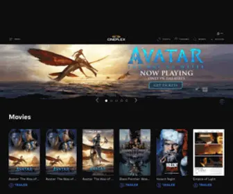Cineplex.com(Movies) Screenshot