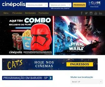 Cinepolis.com.br(Cinépolis) Screenshot