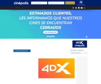 Cinepolis.com.pa(Cinépolis) Screenshot