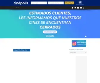 Cinepolis.com.pe(Cinépolis) Screenshot