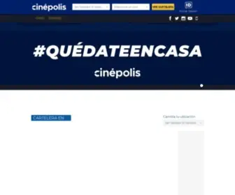 Cinepolis.com.sv(Cinépolis) Screenshot