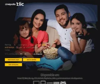 Cinepolisklic.com(Klic®) Screenshot