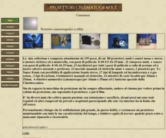 Cineproiettori.info(Cineproiettori info) Screenshot