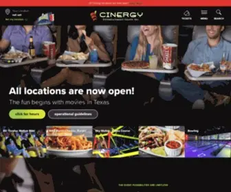 Cinergy.com(Cinergy Entertainment Group) Screenshot