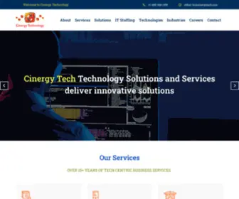 Cinergytech.com(Cinergy Technology Inc) Screenshot