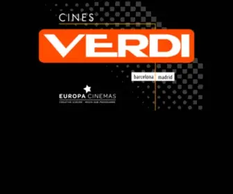 Cines-Verdi.com(Cine verdi) Screenshot